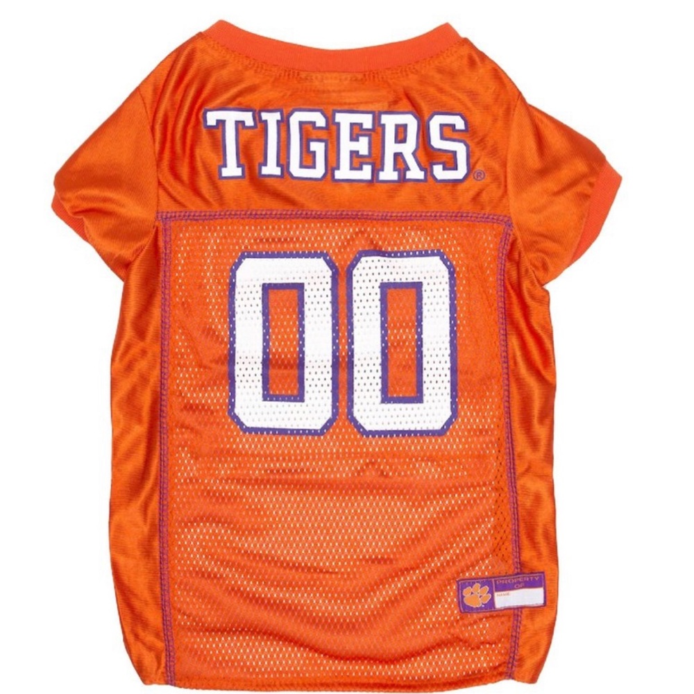 Dog’s Clemson Jersey & Hat: Size XS